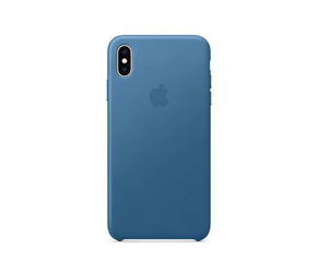 APPLE LEATHER CASE MTEW2ZM/A IPHONE XS MAX CAPE COD ORYGINALNA PLOMBA