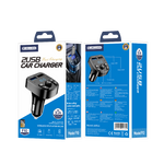 JELLICO transmiter FM F10 2xUSB 3.1A Czarny