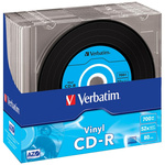 Płyta CD-R Verbatim DATA VINYL 700MB     SLIM 10szt 43426