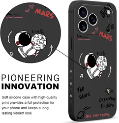 Pnakqil Iphone 17 Air Cosmonaut Case Black