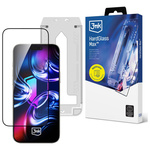 Szkło hartowane 3MK HardGlass Max        z aplikatorem do Apple iPhone 16 Pro/17