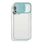 SBS Green Slide Case iPhone 12 Pro cover with camera protection