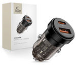 TECH-PROTECT CC03 2-PORT CAR CHARGER PD30W/QC3.0 BLACK
