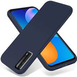 ETUI SILICONE CASE HUAWEI P SMART 2021 GRANATOWY