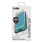 SBS 360° Full Body Cover for iPhone 15 Pro Max - Unbreakable Collection