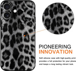 Etui Pnakqil iPhone 17 Pro, Lampart czarny