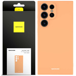 Spacecase Etui Silicone Case Galaxy S23 Ultra orange
