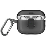 Etui UNIQ Glase Pro do AirPods Pro 2     Lock Case dymny