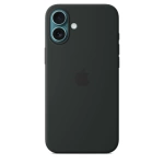APPLE SILICON CASE MYY93ZM/A IPHONE 16 PLUS BLACK ORYGINALNA PLOMBA