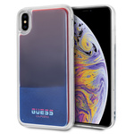 Guess GUHCI65GLCRE iPhone Xs Max czerwony/red hard case California Glow in the dark