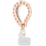 Guess GUOUCBMC4MP Universal Big HandStrap różowy/pink Acrylic 4G Charm