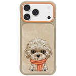 Etui Nimmy Big Eyed Pet 2.0 Dog do       iPhone 17 Pro Max beżowy