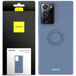 Spacecase Etui Silicone Ring Galaxy Note 20 Ultra blue