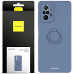 Spacecase Etui Silicone Ring Redmi Note 10 Pro blue