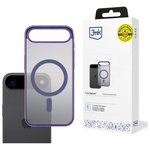 Etui 3MK Frosty MagCase do Apple iPhone  17 Air fioletowy