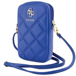 Guess Torebka GUWBZPSQSSGBniebieski/blue Zip Quilted 4G