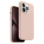 Etui UNIQ Lino Hue Magclick Charging na iPhone 14 Pro - różowe