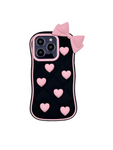 ETUI CASE 3D HEARTS IPHONE 13