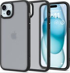 Etui Spigen Ultra Hybrid na iPhone 15 - przezroczysto-czarne