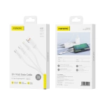 FONENG kabel XS01 3w1 3A 1.2M Biały