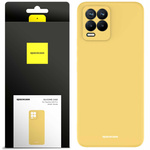Spacecase Etui Silicone Case Realme 8/8 Pro yellow
