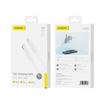 FONENG kabel XS07 USB-C - Lightning PD 27W 1.2M Biały