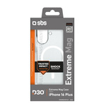 SBS Ultra-strong iPhone 16 Plus Case with D3O Technology