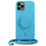Etui JE PopGrip iPhone 11 Pro 5,8" niebieski/aqua 30053 (Just Elegance)