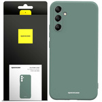 Spacecase Etui Silicone Case Galaxy A14 4G dark green