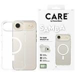 Etui CARE by PanzerGlass Fashionable     Samba w. White MagSafe do iPhone Air przezroczysty
