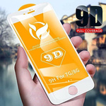 TEMPRED GLASS PREMIUM 9D FULL GLUE WHITE IPHONE 6 / 6S