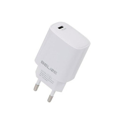 Beline Ład. siec. 1x USB-C 20W biała /white (only head) PD 3.0 BLNCW20