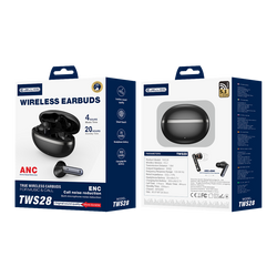 JELLICO słuchawki bezprzewodowe (ANC+ENC) TWS28 Czarny
