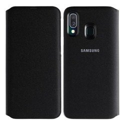 SAMSUNG WALLET COVER EF-WA405PBEGWW GALAXY A40 CZARNY