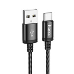 Kabel USB A do USB C Hoco 3A 2 m X89 czarny