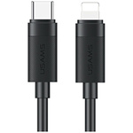 Kabel USAMS U94 30W USB-C do Lightning   1m czarny
