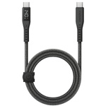 ENERGEA kabel Flow USB-C - USB-CDigital Display 1.5m czarny/black 240W 5A PD Fast Charge