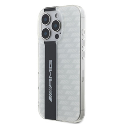 AMG Carbon Pattern Case for iPhone 16 Pro White