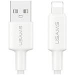 Kabel USAMS U90 2.4A USB-A do Lightning  biały