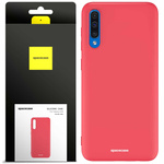 Spacecase Etui Silicone Case Galaxy A50 red
