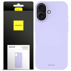 Spacecase Etui Silicone Case 3.0 iPhone 17 light purple