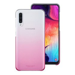 SAMSUNG GRADATION COVER EF-AA505CPEGWW GALAXY A50 RÓŻOWY