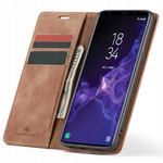 Spacecase Etui Wallet Galaxy S9 light brown