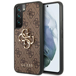 Guess GUHCS22S4GMGBR S901 S22brązowy/brown hardcase 4G Big Metal Logo