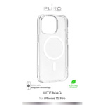 PURO LITE MAG - iPhone 15 Pro MagSafe Case (Transparent)