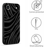 Pnakqil Iphone 17 Pro Max Case Zebra Black