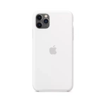 APPLE SILICONE CASEMWYX2ZM/A IPHONE 11 PRO MAX WHITE ORIGINAL SEAL