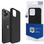 3mk Silicone Case for iPhone 12 Pro Max - black