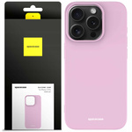 Spacecase Etui Silicone Case iPhone 15 Pro lilac