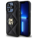 DKNY DKHCP15XPQDSLK iPhone 15 Pro Max    6.7" czarny/black Quilted Stack Logo